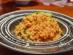 玫瑰鸡肉蘑菇烩饭-澳骄 Aussie Kitchen·手工披萨·西餐(国大店)