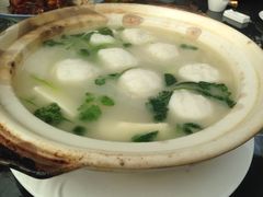 鱼圆汤-汤山翠谷生态餐厅
