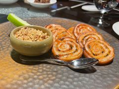 鸭肝酱伴葱油饼-杭州西子湖四季酒店·金沙厅
