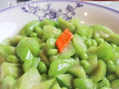 丝瓜毛豆-老阊门菜馆(山塘街店)