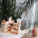 一家新开的工作室蛋糕屋，没有实体店