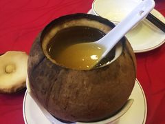 椰子炖竹丝鸡-百姓百味海鲜酒楼(粤垦路总店)