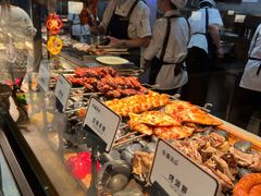 自助取餐区-盛江山自助料理(奥莱锦辉购物广场店)