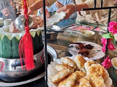 煎墨鱼饼-尚竹阁冬瓜盅·18年地标美食(平洲店)
