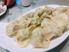 角瓜鸡蛋虾仁水饺-黄家饺子东北特色菜馆(湖滨商业街店)