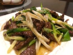 葱爆羊肉-老韩家清真食府