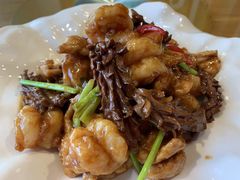 虾腰爆里脊-肘子酥·天津捞面(德云社店)