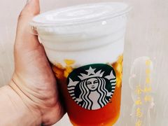 百香果桃桃茶云乌龙POT-星巴克(保定万博广场店)
