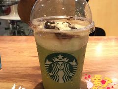 抹茶可可脆片星冰乐-星巴克(广州番禺钻汇广场分店)