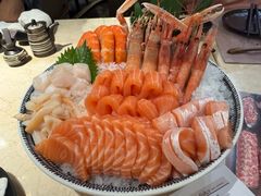 海鲜刺身-粤海喜来登酒店-班妮海鲜铁板烧和牛放题餐厅(天河城店)