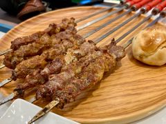 烤羊肉串-石榴花新疆清真餐厅(莫愁湖店)
