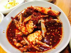 月梅酱辣蟹-草家酱蟹炭火烤肉店(珲春南路一店)