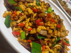 萝卜干炒腊肉-建辉湖南土菜馆(南大街店)