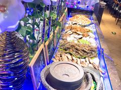 自助取餐区-欢乐牧场海鲜烤肉自助(牡丹园店)