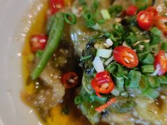 烧椒有机茄子-盐帮食坊•小河帮川菜(四川师大店)