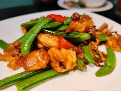 xo酱虾丸子炒墨鱼仔-鹊玥·粤菜小馆(汇智国际商业中心店)