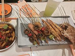 -宝记烧烤·碳锅羊肉·羊蝎子火锅·夜食社(文体路创始店)