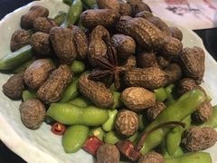 花生毛豆拼-百味源炭火烤翅 ·夜市大排档(酒仙桥店)