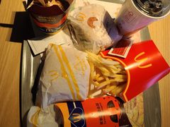 小炒肉风味麦辣鸡腿汉堡-麦当劳(团结湖店)