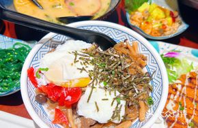 Beef and Pork Donburi with Heartfelt Flavor