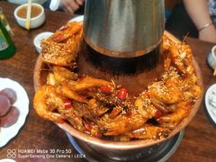 -超越炭火牛蛙火锅鸡(河东店)