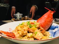 苏格兰蓝龙虾捞面-皇朝会.经典传统粤菜(外滩店)