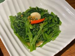 秘制虾酱炒空心菜-帕蓝·暹罗料理(曲阳店)