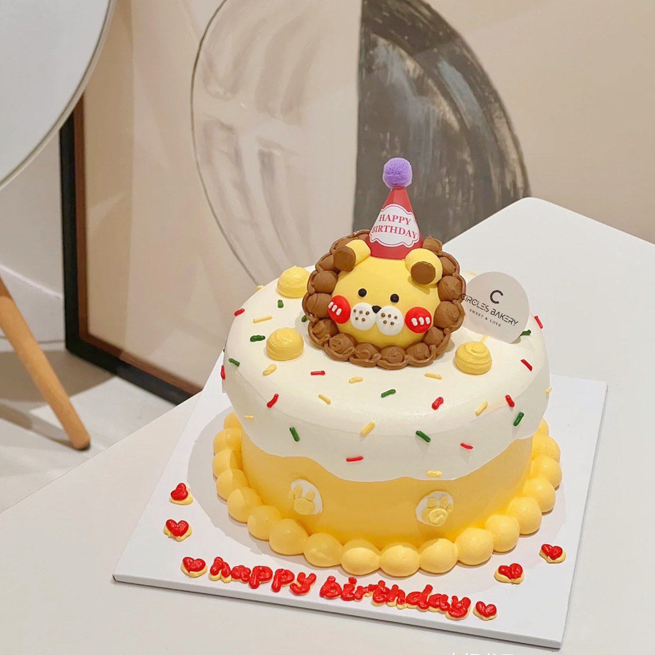 狮子座蛋糕!冲冲冲!