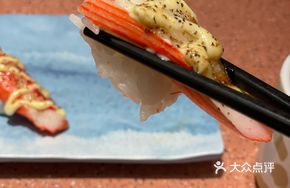 Grilled Large Crab Stick Sushi