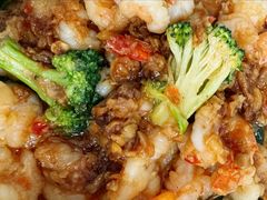 堂焗牛油蒜蓉虾-去茶去餐厅(中央大街店)