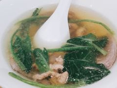黑猪肝瘦肉菠菜汤-光头匠