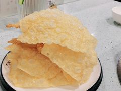 炸腐竹-烹然四季椰子鸡火锅(团结湖总店)