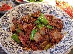 酱爆猪肝拌面-阿大排档(长春这有山店)