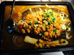 蒜香草鱼-探鱼·鲜青椒爽麻烤鱼(苏宁广场店)