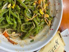 油泼面-手擀菠菜面(西康路店)