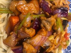 过油肉拌面-西部马华清真兰州牛肉面·烧烤夜市(三里河店)