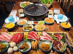 -明洞阿姨·韩式酱蟹烤肉·创意料理(三元桥店)