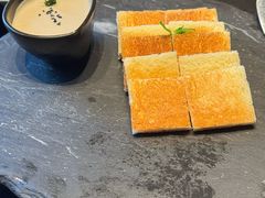 鸭肝酱配面包-四季民福烤鸭店(外滩外白渡桥店)