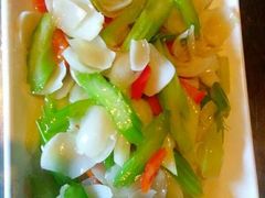 花椒叶炒牛肉-乡村小榭饭店