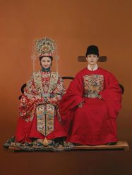 -后宫·古装汉服京剧儿童亲子全家福摄影