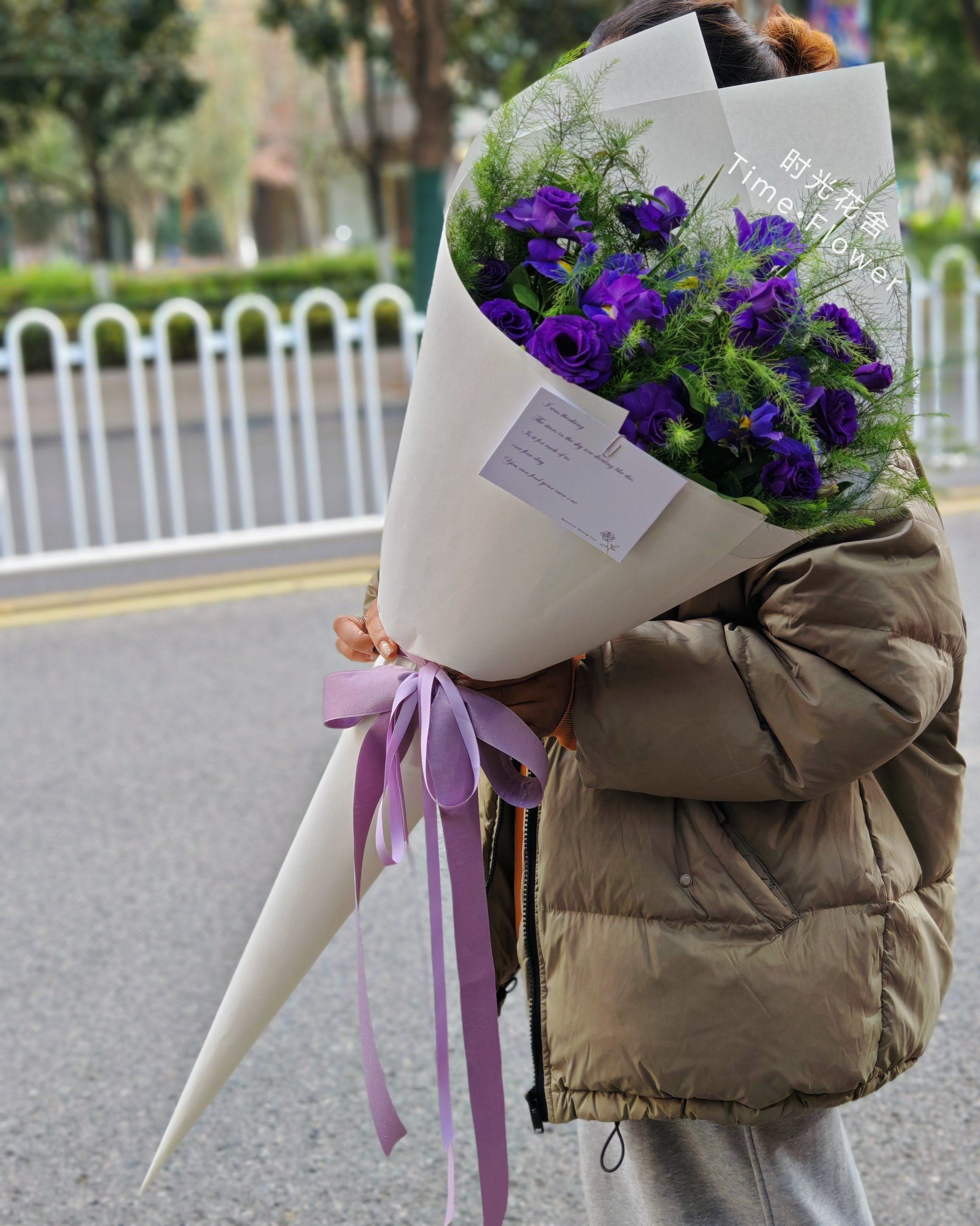 冰淇淋甜筒花束