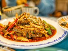 炒羊杂-一个勺子新疆锡伯主题私房菜(红墙巷49号院店)