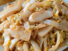 白菜肉丝年糕-双湖农庄