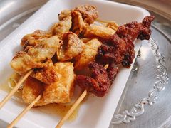 炸肉串-谢怀亮芝麻茶