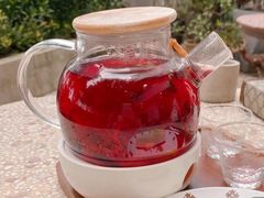 墨红玫瑰花茶-时光花园(白鹭洲店)