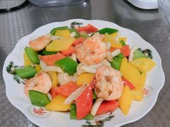 五彩炒虾仁-蔡阿水羊肉店