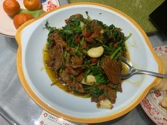 小炒黄牛肉-老海陵·泰州菜(图书馆店)