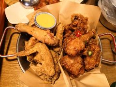 双拼炸鸡-富乐满韩国正宗炸鸡韩国料理(虹泉路店)