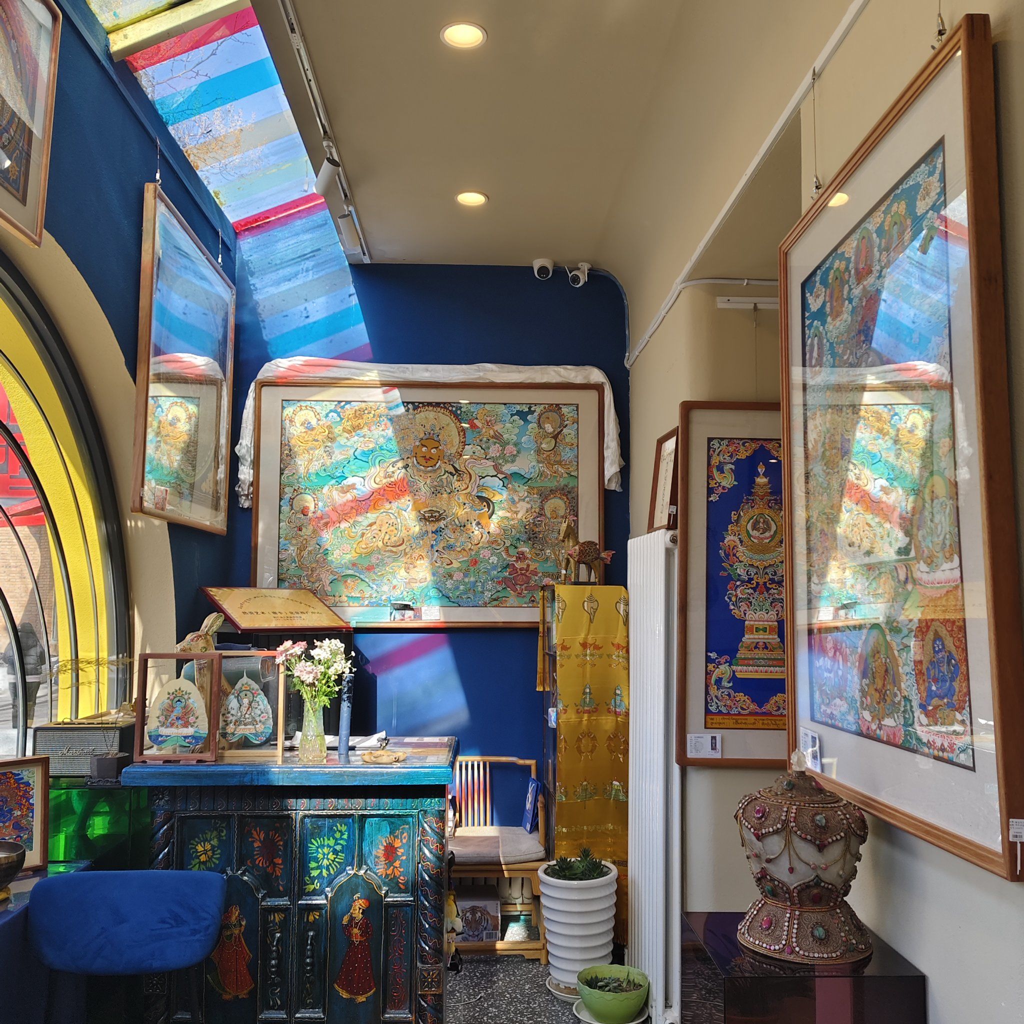 吉祥唐卡店打卡