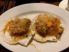 蒜蓉粉丝蒸有膏元贝-广州富力君悦大酒店·凯菲厅